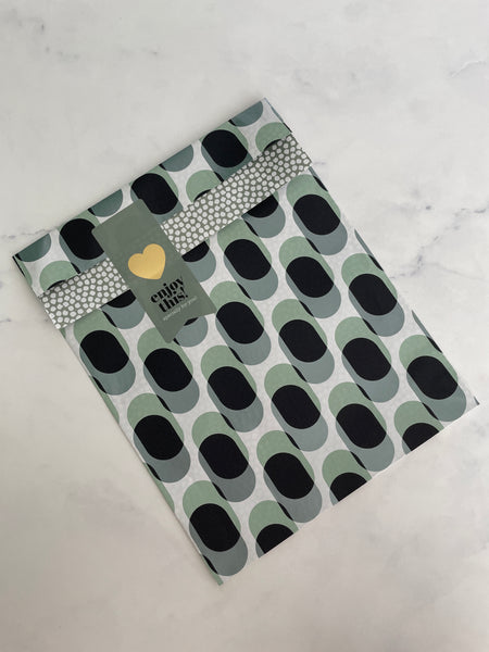 Cadeauzakjes 6 stuks, groen